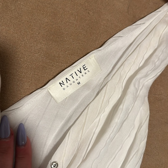 Medium Native Daughters white summer dress - Picture 2 of 3